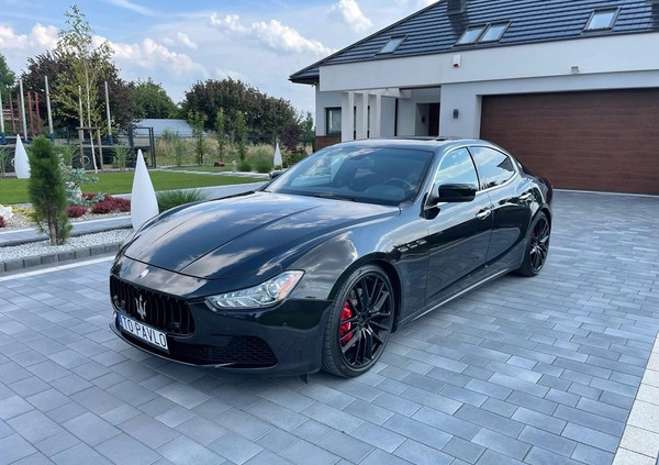 Maserati Ghibli cena 121900 przebieg: 85000, rok produkcji 2014 z Debrzno małe 67